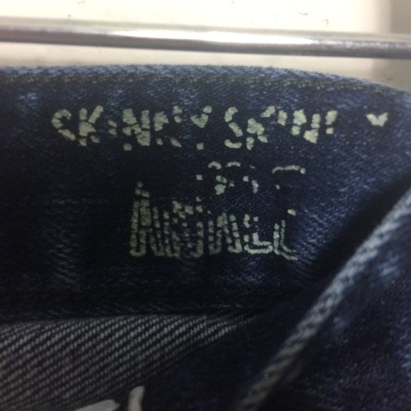 Madewell Skinny Skinny Ankle Blue Jeans F1350 - Picture 3 of 7